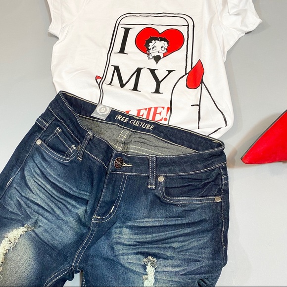 Distressed Skinny Jeans, Women + Juniors - Picture 3 of 7